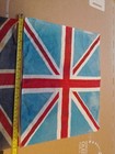 Vintage Union Jack Bunting Flags  Ww2 Period Or Before X3