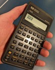 Vintage Hp 10b Calculator 1987 Hewlett Packard W  Case
