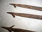 Antique 5 Tine Eel Frog Gig Spear Harpoon Fishing Fork