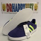Adidas Gazelle Messi Men s Soccer Shoes Purple lemon white Ih8164 New