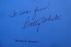 Betty White Signed Script For The Betty White Show 1977