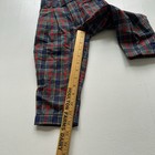 Vintage 80s Baby 2t Plaid Trouser Pants Red Blue Green Kids Express