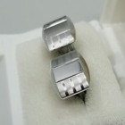 Vintage Sterling Silver Lamode Cufflinks Bullet Back No Mono