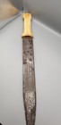 Antique Caucasian Dagger Kindjal With Arabic Calligraphy