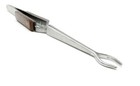 Fiber Grip Cross Lock Tweezers Round Tips Self Holding Locking Soldering Jewelry