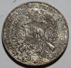 1885 Switzerland 5 Francs Shooting Thaler Bern Nice Au  -4041-