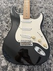 Fender Jimmie Vaughan Tex Mex Stratocaster 1996 Vintage Mim Black Strat Guitar