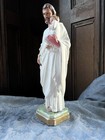 Vintage Religious Statue Of St  Joseph Holding The Christ Child