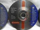 Metabo 3  X 1 4  X 3 8  Type 27 A36-0 Grinding Wheel Max Rpm 20 500  qty Of 10 