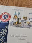  1920 Pabst Beer Brewing Co  Letter Head Chicago Branch Vintage 