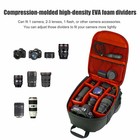 Camera Backpack Shoulder Bag Waterproof Case For Canon Nikon Sony Dslr Digital
