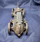 Vintage 1930s Hubley Cast Iron Streamline Racer  5 -   6 1 4    Spoke Wheels