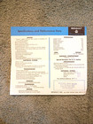 1960 Renault Dauphine Sales Brochure Original