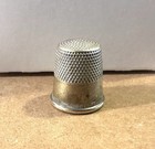 Vintage Brass Sewing Thimble No  10 - Fine Detail