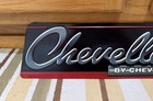 Chevelle Ss Sign Chevrolet Gas Oil Garage Parts Tools Vintage Style Wall Decor