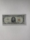 1963   5 Dollar Bill  Yellow Seal  Star Note     