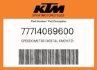 Ktm Genuine Speedometer Digital Km h F21 - 77714069600