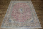 Distressed Traditional Area Rug 10x13 Ft Handmade Floral Oriental Wool Carpet