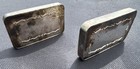 Pair Of Vintage Golden State Mint Pioneer Wagon   Ox Bars 5 Troy Oz   999 Silver