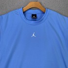 Jordan Shirt Mens 2xl Blue White Sleeveless Basketball Mesh Jersey 233981-412