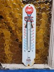 Vintage Umc Cartridges Porcelain Sign Thermometer Firearms Rifle Gun Ammo Shells