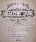1901 Plat Map   North East Twp   Adams Co   Illinois   Free S h- 15x17 - 002