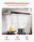 30  Under Cabinet Range Hood Vent Hood 900cfm Gesture   Touch Control