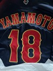 New Mizuno Japan Wbc World Baseball Classic Jersey Road Navy  Yamamoto 18 Large