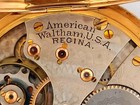 Rare Antique 1900 Waltham Regina 15j 16s - 14k Gold Heavy Pocket Watch Rp 2 Runs