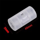 20pcs Batteries Adapter Switcher Adaptor Case  Battery Converter Aa To C Size
