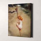 The Witch  1882  By Luis Ricardo Falero Paintings Canvas Wall Art Print