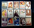 Lot Of 32 Old Memories Forever Movie Star   Rock Star Vintage Postcards 