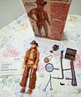 Marx Johnny West Vintage Movable Cowboy Vargas Box   Accessories  2062 Complete