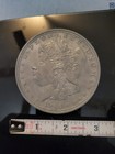 Large 3  Novelty Medal Coin Coaster Paperweight    1900 Morgan Silver Dollar   