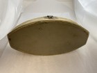 Antq Velvet Presentation Jewel Box La Tausca Pearls W tray Coffin Shape No Neckl