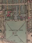 Orig  1937 Columbus Ohio Livingston Park   Ohio School For The Blind Atlas Map
