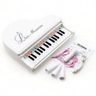 Children s Piano Keyboard Toy 31 Keys White Multifunctional Electronic Toy Piano
