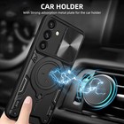 For Samsung Galaxy A36 5g Hybrid Case Magnetic Ring Stand Camera Lens Cover