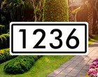 Personalized Home Address Sign Aluminum 5  X 12  Custom House Number Plaque