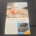 Vintage 1956 Kodak Dealer Can Ad Advertisement 