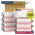 Cottonelle Fragrance Free Flushable Wet Wipes  Adult Wet Wipes  8 Flip-top Packs