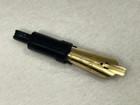 Vintage Osmiroid Fountain Pen Nib For Calligraphy   Gold Plated Music Nib