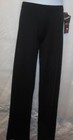 Eurotard Black Bootcut Jazz Pants Ladies Sizes Dance 44555 Microfiber Tactel