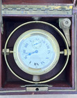 Antique Elgin Ussb Ship Watch No  2021 Maritime Clock Wood Box Boxed Chronometer