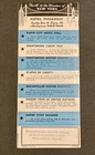 1959 The Piccadilly Hotel See New York Thrift Tours Travel Souvenir Brochure