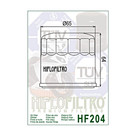 Hiflofiltro 3 Pack Oil Filter Hf204 Black Honda Kawasaki Suzuki Triumph Yamaha