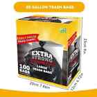 Black Trash Bags 30 Gallon  100 Count  Black Garbage Bag  Heavy Duty Kitchen
