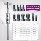 12pcs Blind Hole Collet Bearing Puller Set  Internal Bearing Extractor Puller 