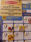 Melissa   Doug Monthly Magnetic Calendar 112 Magnets Wooden  New In Plastic