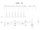 Anti-climb Security Spike H130 Steel Single-sided Silver Fence Guard Durable